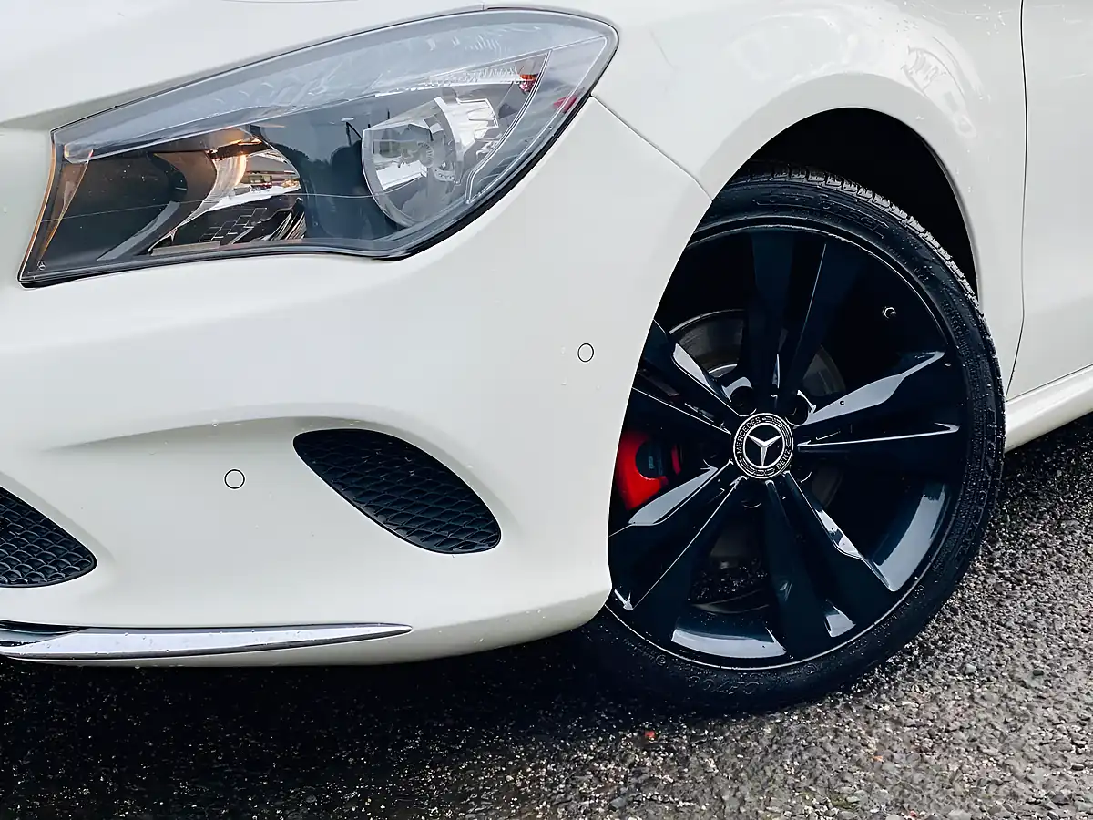 Used 2017 Mercedes-Benz Cla Sport White - Interior and Exterior details 4