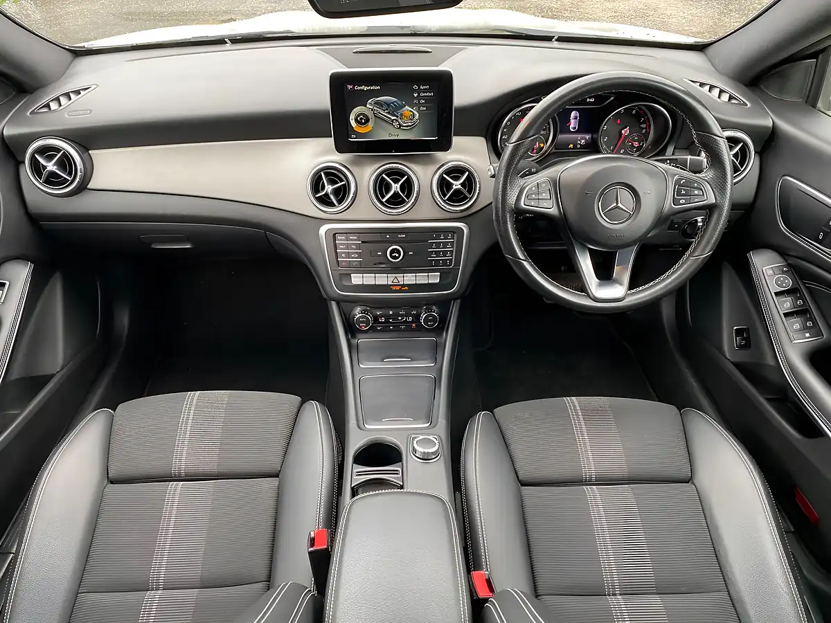Used 2017 Mercedes-Benz Cla Sport White - Interior and Exterior details 5
