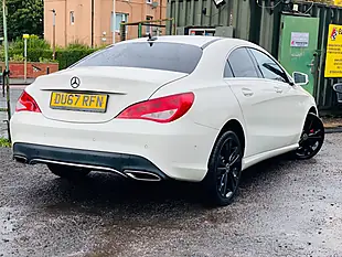 Used 2017 Mercedes-Benz Cla Sport White - Interior and Exterior details 9