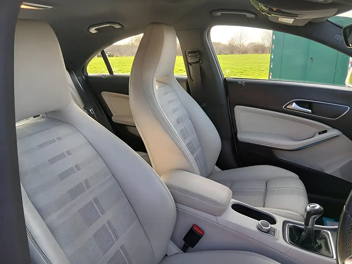 Used 2017 Mercedes-Benz Cla Sport White - Interior and Exterior details 13