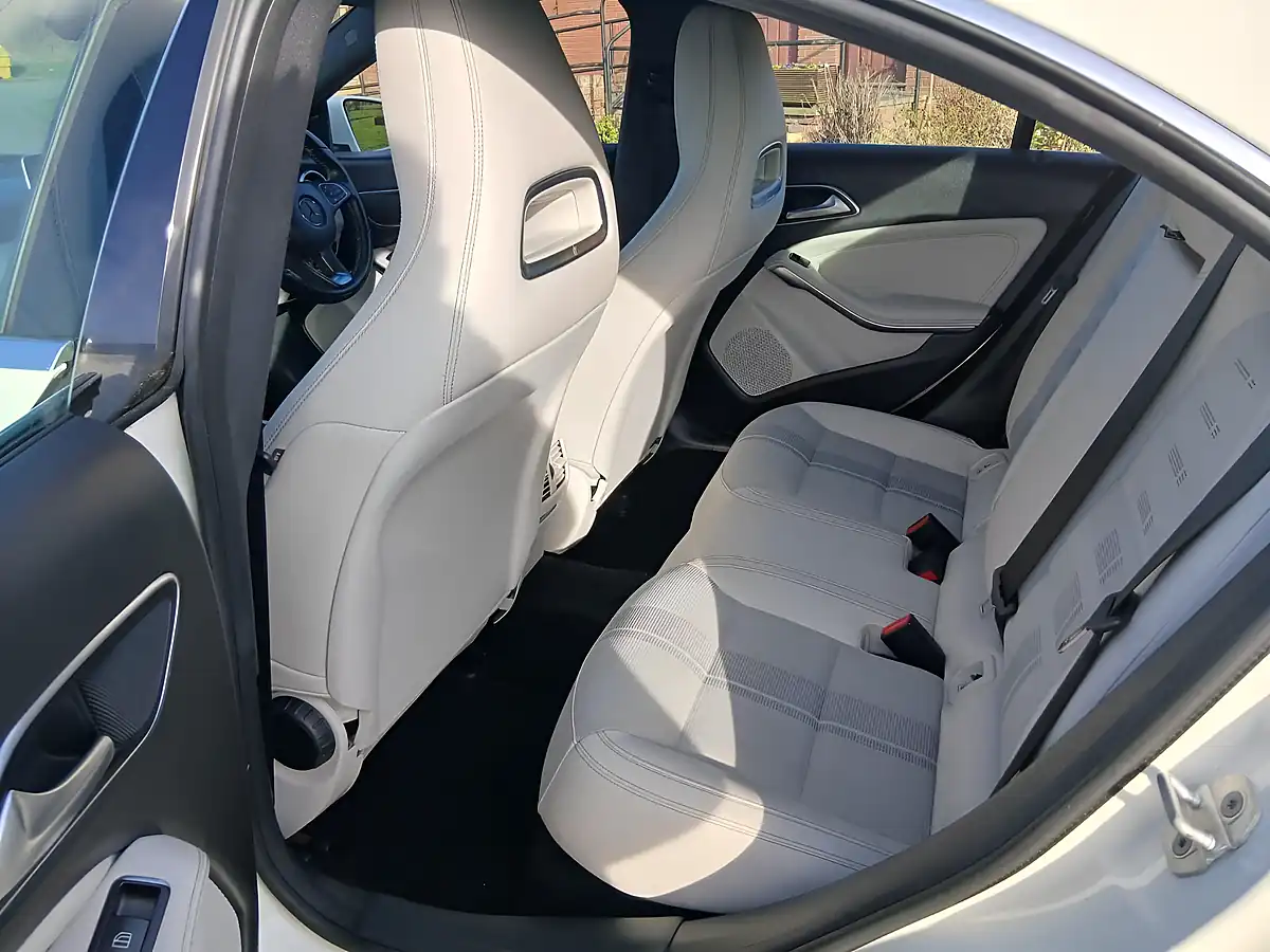 Used 2017 Mercedes-Benz Cla Sport White - Interior and Exterior details 15