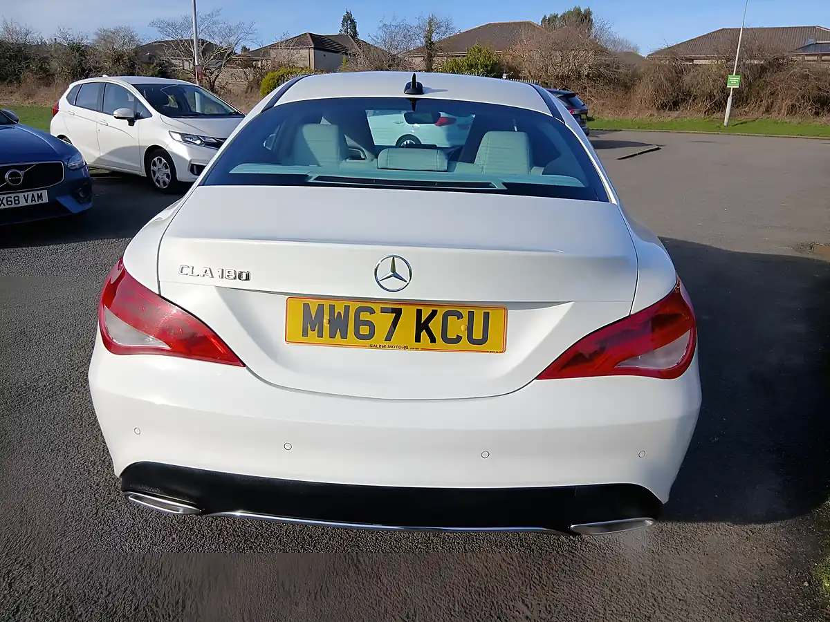 Used 2017 Mercedes-Benz Cla Sport White - Interior and Exterior details 7