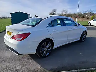 Used 2017 Mercedes-Benz Cla Sport White - Interior and Exterior details 8
