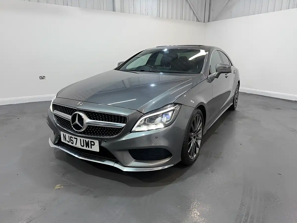 Used 2017 Mercedes-Benz Cls AMG Line Premium Plus Grey - Interior and Exterior details 3
