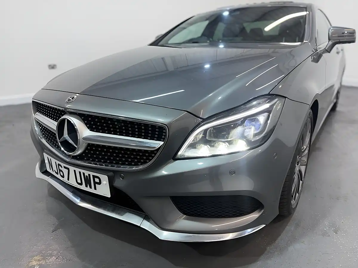 Used 2017 Mercedes-Benz Cls AMG Line Premium Plus Grey - Interior and Exterior details 5
