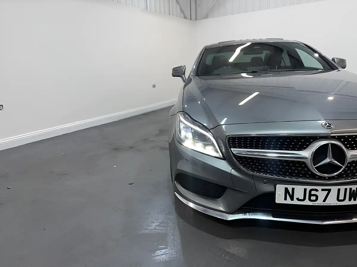 Used 2017 Mercedes-Benz Cls AMG Line Premium Plus Grey - Interior and Exterior details 7