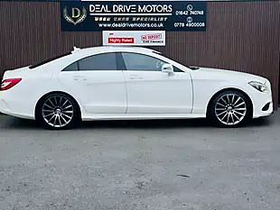 Used 2017 Mercedes-Benz Cls AMG Line (premium Plus) White - Interior and Exterior details 11