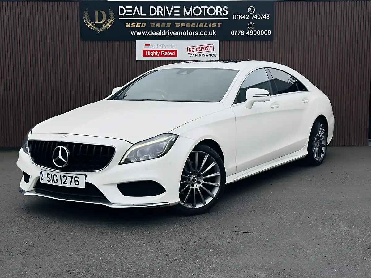 Used 2017 Mercedes-Benz Cls AMG Line (premium Plus) White - Interior and Exterior details 5