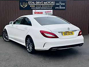 Used 2017 Mercedes-Benz Cls AMG Line (premium Plus) White - Interior and Exterior details 8