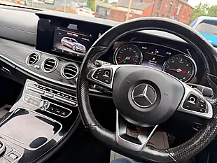 Used 2017 Mercedes-Benz E Class AMG Line Black - Interior and Exterior details 18