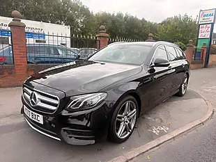 Used 2017 Mercedes-Benz E Class AMG Line Black - Interior and Exterior details 2