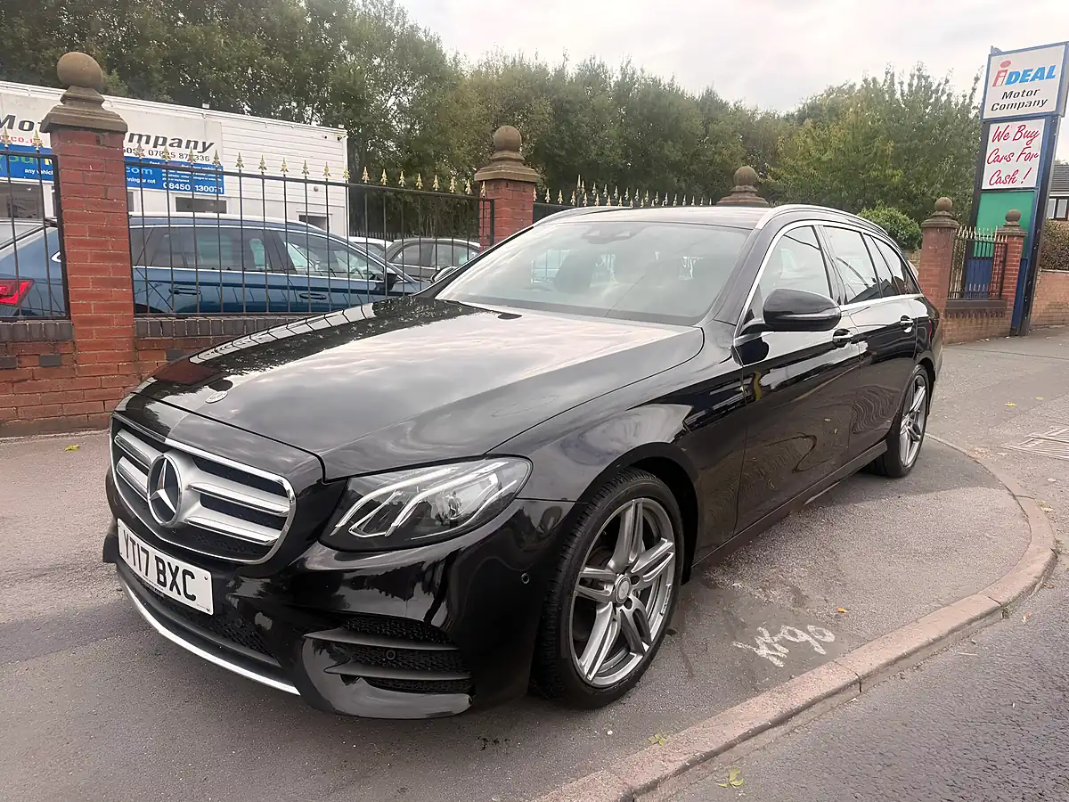 Used 2017 Mercedes-Benz E Class AMG Line Black - Interior and Exterior details 2