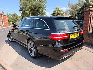 Used 2017 Mercedes-Benz E Class AMG Line Black - Interior and Exterior details 5