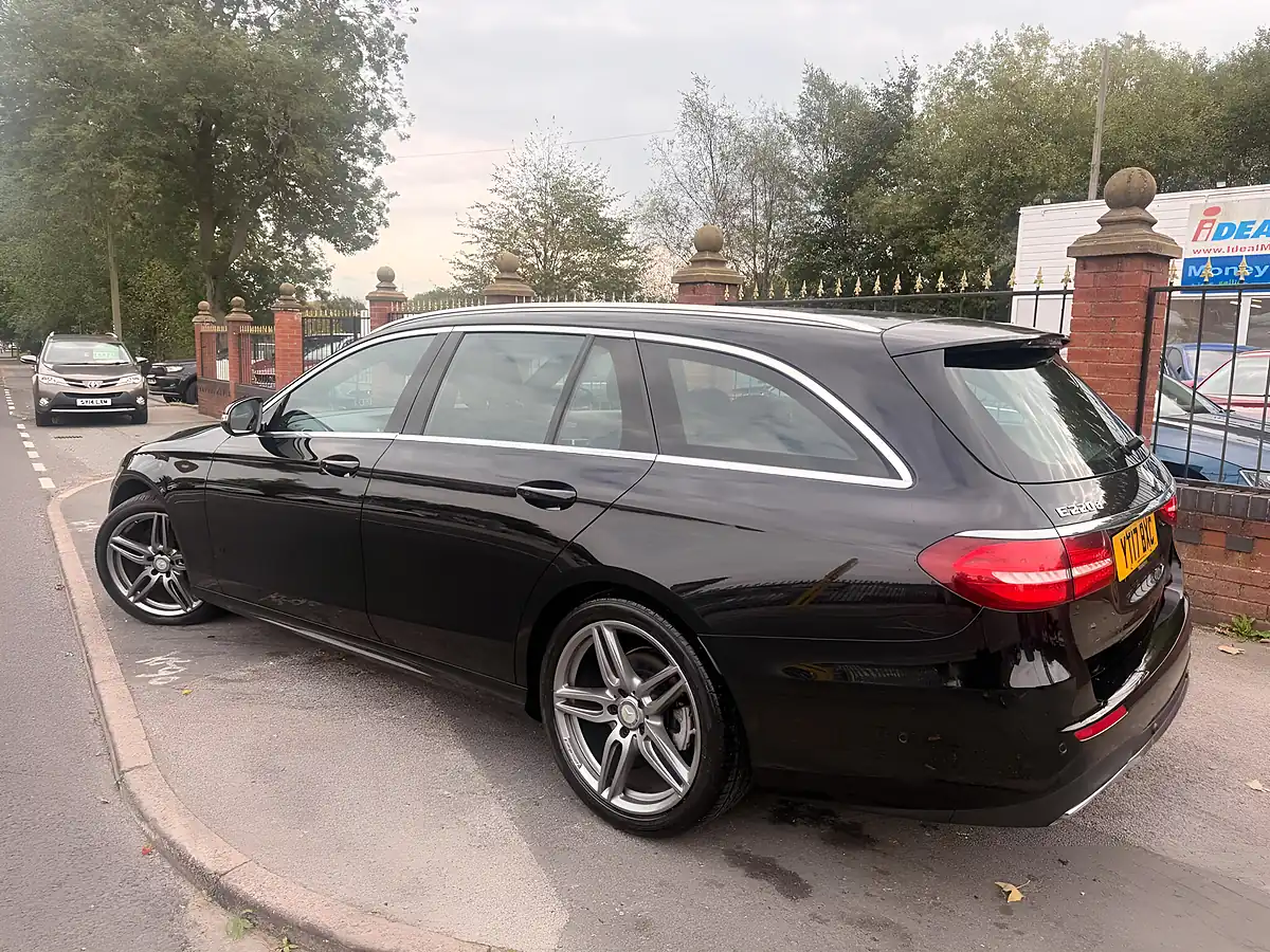 Used 2017 Mercedes-Benz E Class AMG Line Black - Interior and Exterior details 6