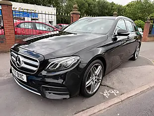 Used 2017 Mercedes-Benz E Class AMG Line Black - Interior and Exterior details 7