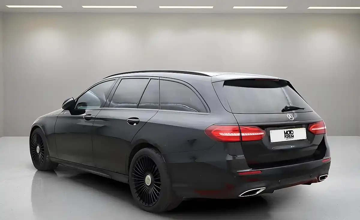 Used 2017 Mercedes-Benz E Class AMG Line Black - Interior and Exterior details 10