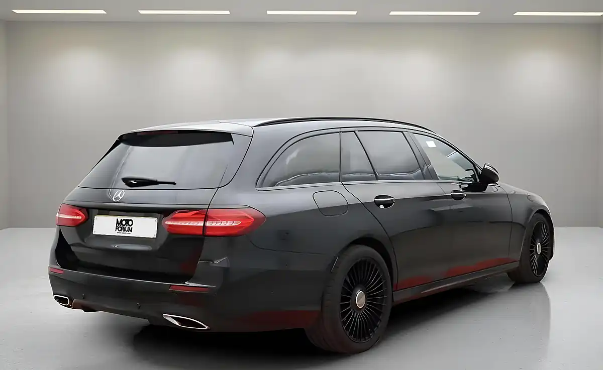 Used 2017 Mercedes-Benz E Class AMG Line Black - Interior and Exterior details 11