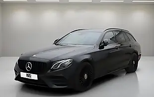 Used 2017 Mercedes-Benz E Class AMG Line Black - Interior and Exterior details 2