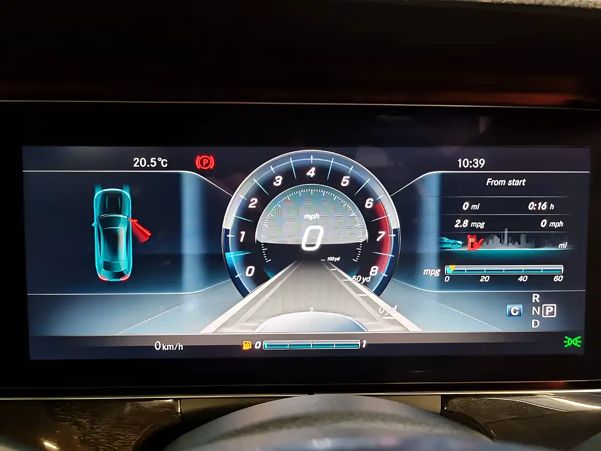 Used 2017 Mercedes-Benz E Class AMG Line Cavansite Blue Metallic - Interior and Exterior details 15