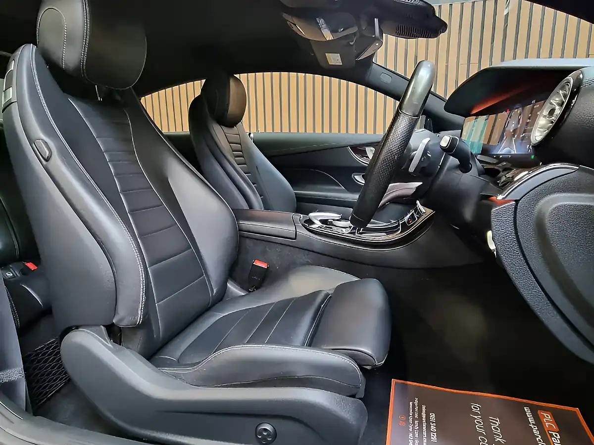 Used 2017 Mercedes-Benz E Class AMG Line Cavansite Blue Metallic - Interior and Exterior details 17