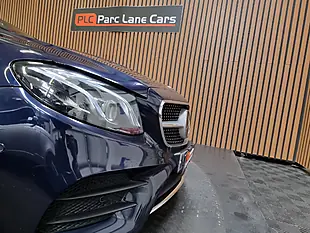 Used 2017 Mercedes-Benz E Class AMG Line Cavansite Blue Metallic - Interior and Exterior details 3