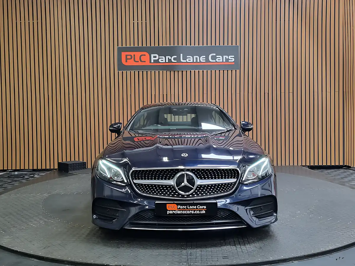 Used 2017 Mercedes-Benz E Class AMG Line Cavansite Blue Metallic - Interior and Exterior details 8