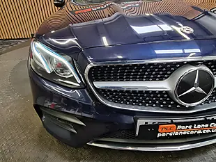 Used 2017 Mercedes-Benz E Class AMG Line Cavansite Blue Metallic - Interior and Exterior details 9