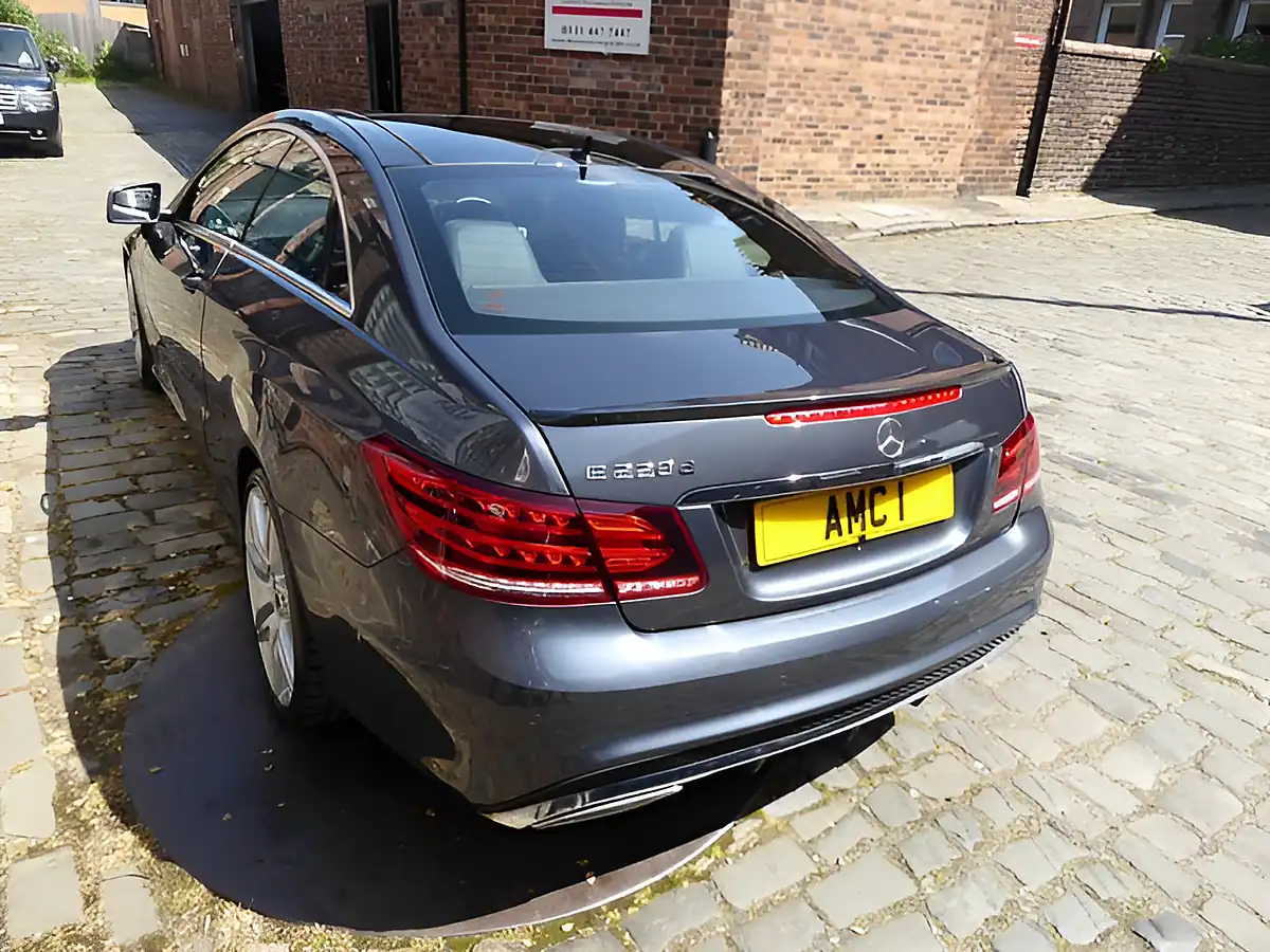 Used 2017 Mercedes-Benz E Class AMG Line Edition Grey - Interior and Exterior details 4