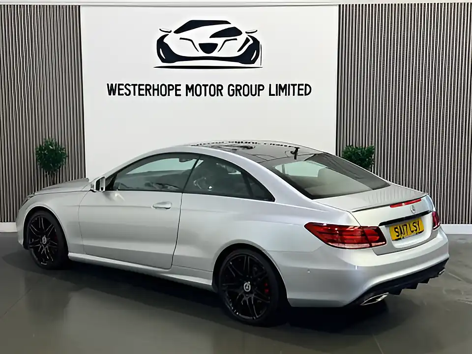 Used 2017 Mercedes-Benz E Class AMG Line Edition Silver - Interior and Exterior details 10
