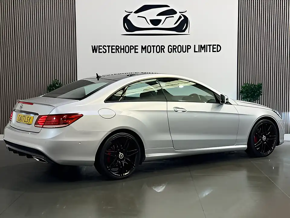 Used 2017 Mercedes-Benz E Class AMG Line Edition Silver - Interior and Exterior details 12