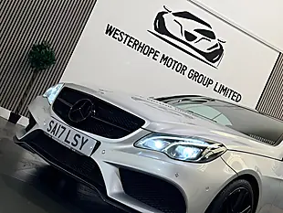 Used 2017 Mercedes-Benz E Class AMG Line Edition Silver - Interior and Exterior details 19