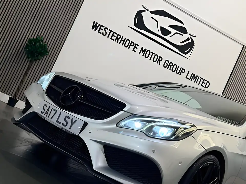 Used 2017 Mercedes-Benz E Class AMG Line Edition Silver - Interior and Exterior details 19