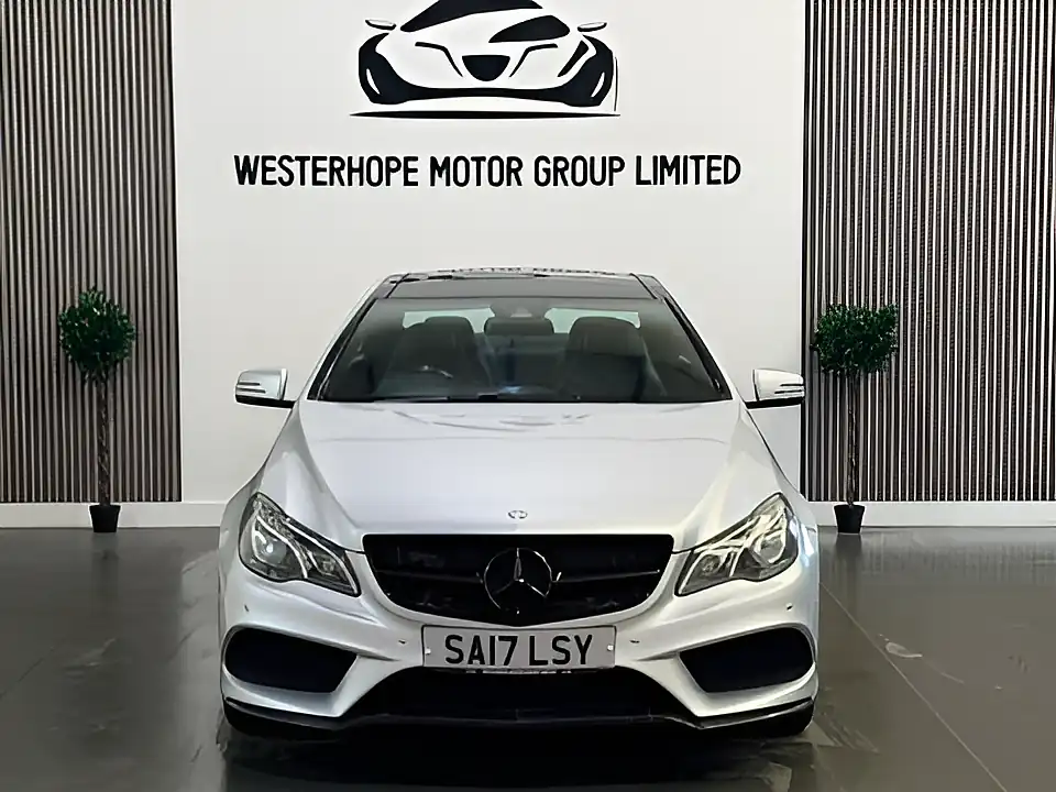 Used 2017 Mercedes-Benz E Class AMG Line Edition Silver - Interior and Exterior details 2