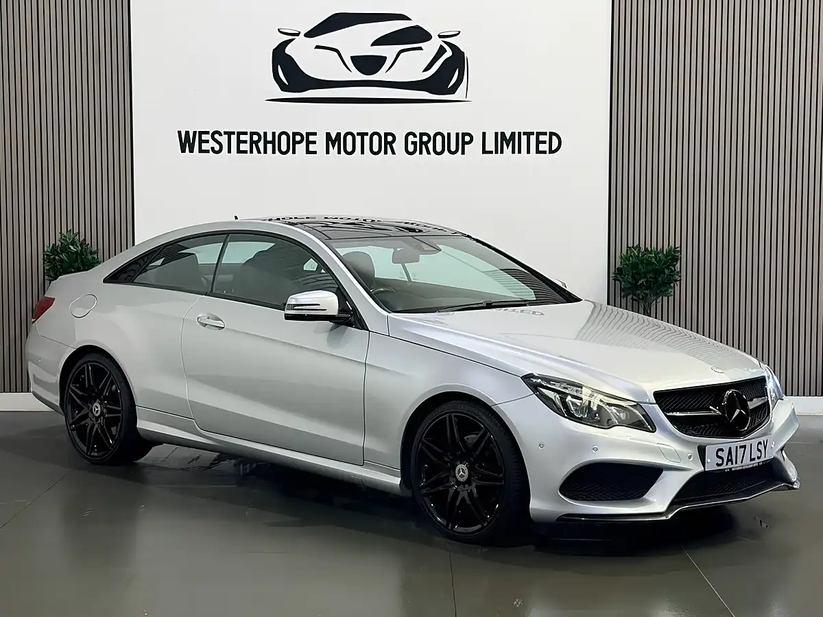 Used 2017 Mercedes-Benz E Class AMG Line Edition Silver - Interior and Exterior details 20