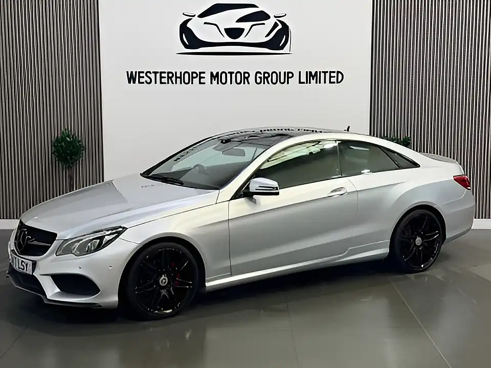Used 2017 Mercedes-Benz E Class AMG Line Edition Silver - Interior and Exterior details 3