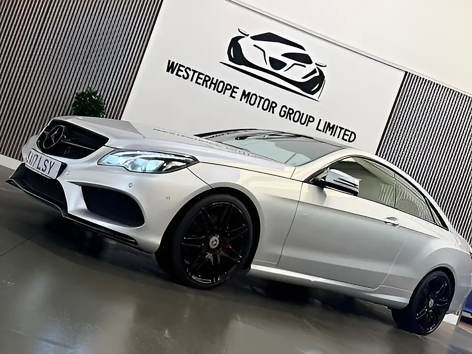 Used 2017 Mercedes-Benz E Class AMG Line Edition Silver - Interior and Exterior details 5