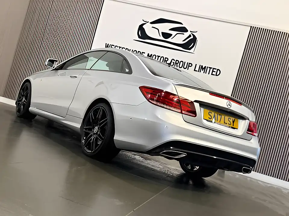 Used 2017 Mercedes-Benz E Class AMG Line Edition Silver - Interior and Exterior details 6