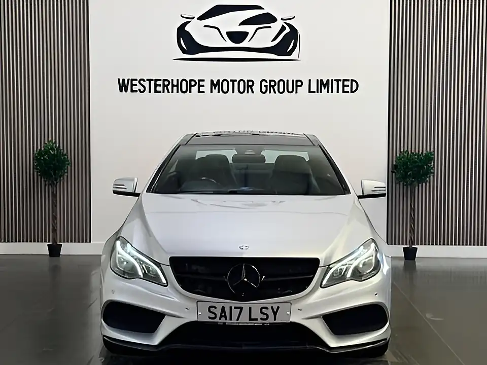 Used 2017 Mercedes-Benz E Class AMG Line Edition Silver - Interior and Exterior details 8