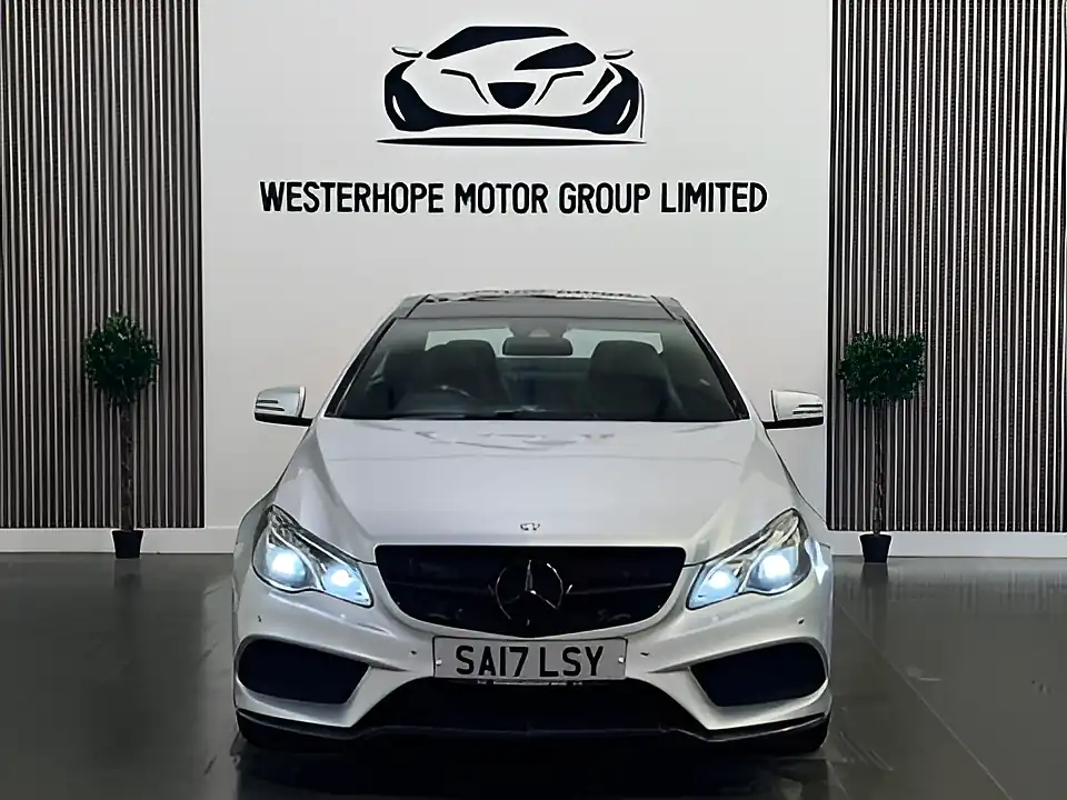 Used 2017 Mercedes-Benz E Class AMG Line Edition Silver - Interior and Exterior details 9