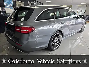 Used 2017 Mercedes-Benz E-Class AMG Line Grey - Interior and Exterior details 3