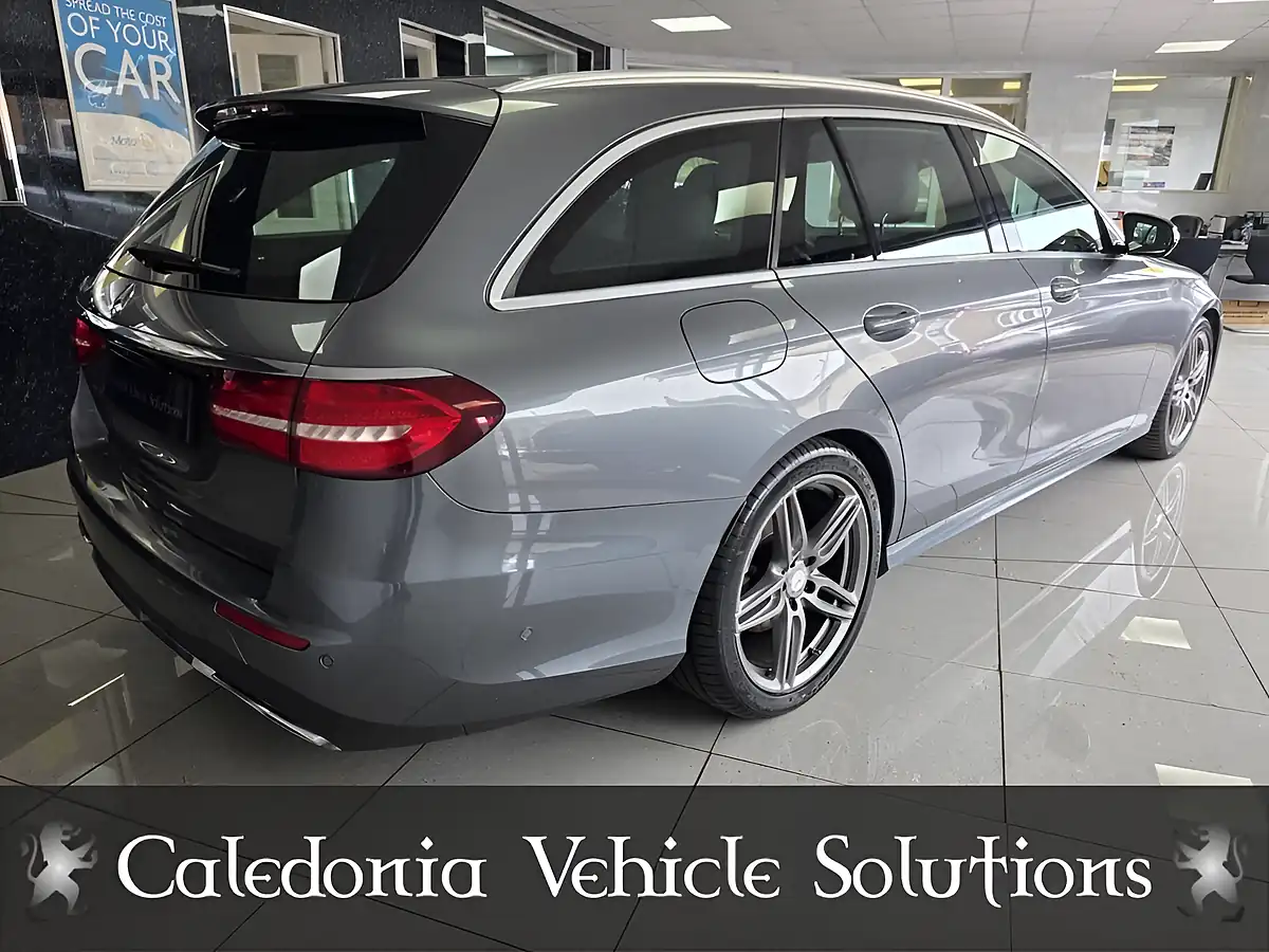 Used 2017 Mercedes-Benz E-Class AMG Line Grey - Interior and Exterior details 3
