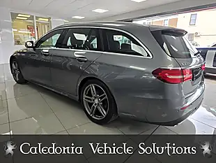 Used 2017 Mercedes-Benz E-Class AMG Line Grey - Interior and Exterior details 4