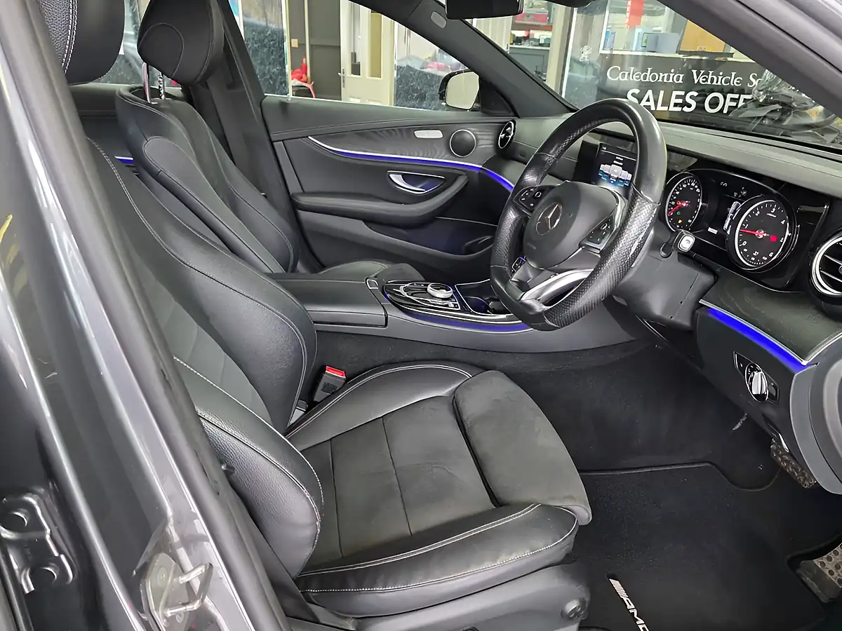 Used 2017 Mercedes-Benz E-Class AMG Line Grey - Interior and Exterior details 5