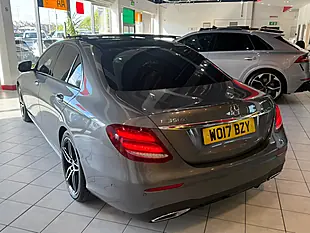 Used 2017 Mercedes-Benz E Class AMG Line Grey - Interior and Exterior details 12