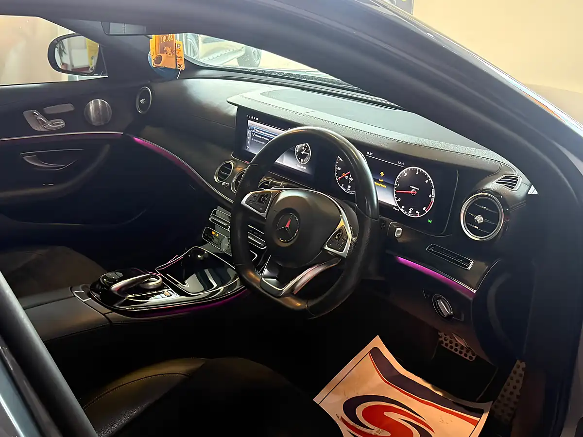 Used 2017 Mercedes-Benz E Class AMG Line Grey - Interior and Exterior details 15