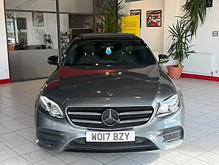 Used 2017 Mercedes-Benz E Class AMG Line Grey - Interior and Exterior details 3