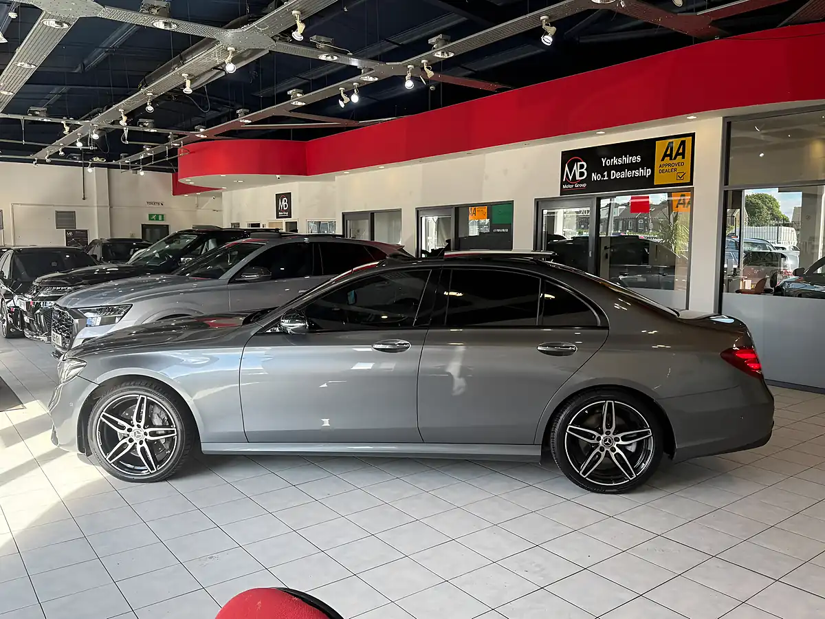 Used 2017 Mercedes-Benz E Class AMG Line Grey - Interior and Exterior details 5