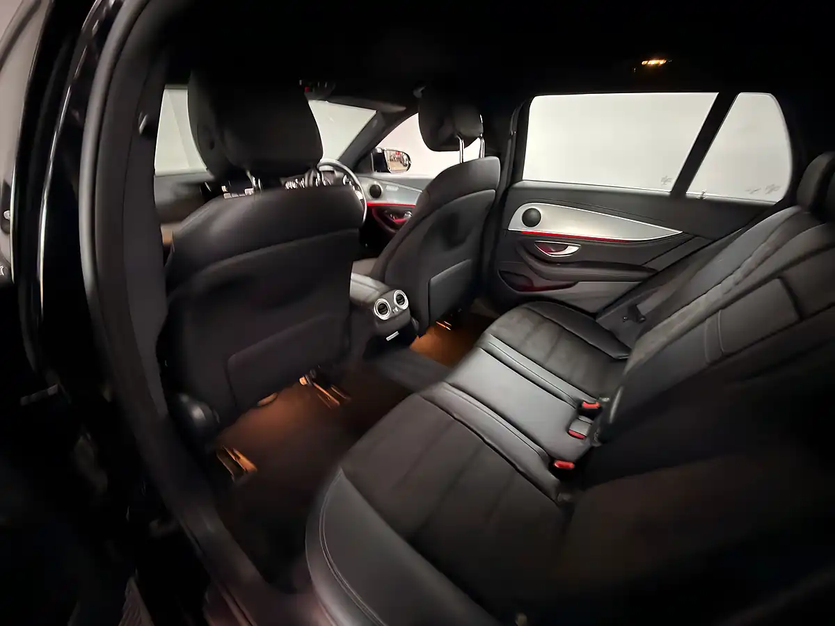 Used 2017 Mercedes-Benz E Class AMG Line Obsidian Black - Interior and Exterior details 11