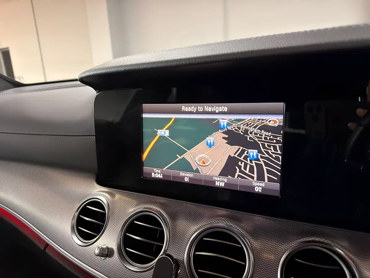 Used 2017 Mercedes-Benz E Class AMG Line Obsidian Black - Interior and Exterior details 16