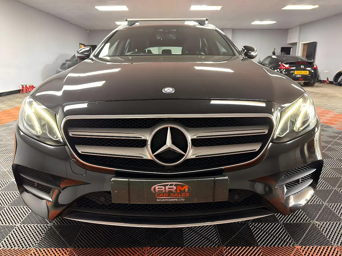 Used 2017 Mercedes-Benz E Class AMG Line Obsidian Black - Interior and Exterior details 2